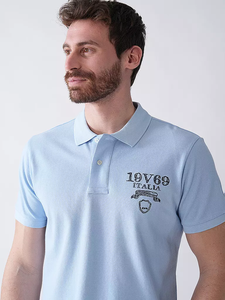 19V69 ITALIA | Poloshirt  | hellblau