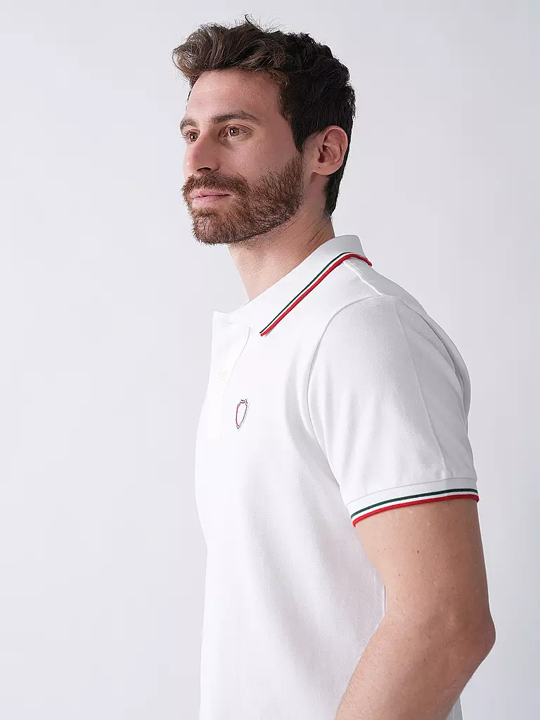 19V69 ITALIA | Poloshirt  | weiss