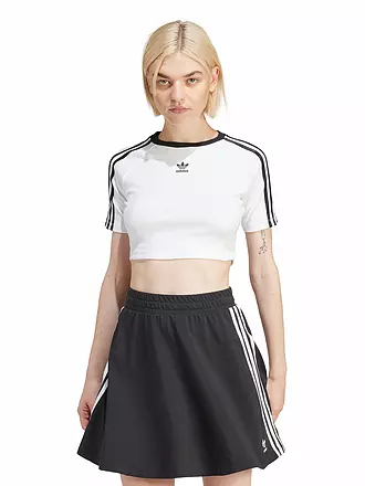 ADIDAS ORIGINALS | T-Shirt Cropped Fit 3 S BABY TEE | schwarz