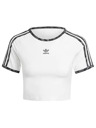 ADIDAS ORIGINALS | T-Shirt Cropped Fit | weiss