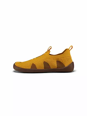 AFFENZAHN | Kinder Barfußschuhe - Hausschuhe KNIT HAPPY Flinky Tiger | hellblau