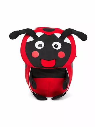 AFFENZAHN | Kinder Rucksack  Kleine Freunde - Vogel | rot