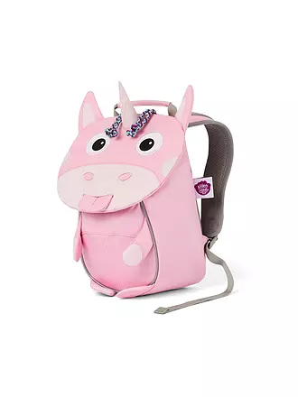 AFFENZAHN | Kinder Rucksack  Kleine Freunde - Vogel | rosa