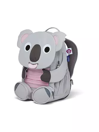 AFFENZAHN | Kinder Rucksack Große Freunde - Black Panther | grau