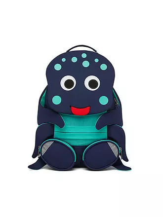 AFFENZAHN | Kinder Rucksack Großer Freund - Löwe | blau