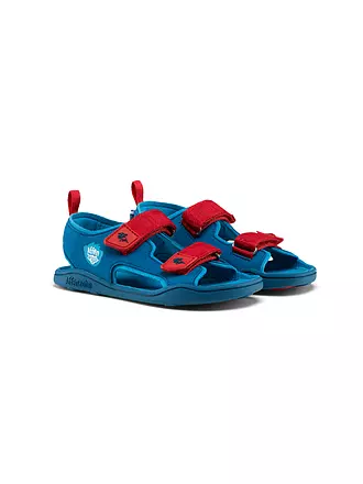 AFFENZAHN | Kinder Sandalen AIRY Bär | blau