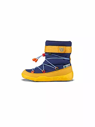 AFFENZAHN | Kinder Winterstiefel  VEGAN SNOWY Tukan | blau