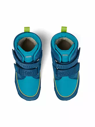 AFFENZAHN | Kinder Winterstiefel VEGAN COMFY Panther | blau