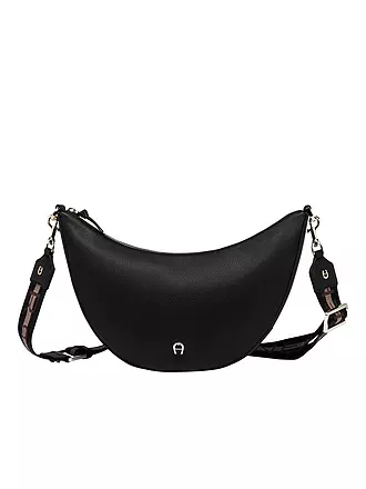 AIGNER | Ledertasche - Umhängetasche ZITA Large | schwarz