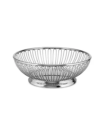 ALESSI | Drahtkorb Rund 20cm Edelstahl | silber