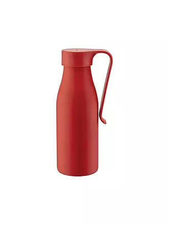 ALESSI | Thermoflasche AWAY 05,l Dark Grey | rot