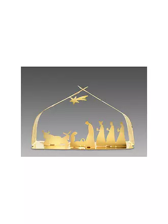 ALESSI | Weihnachtskrippe Bark 23cm | gold