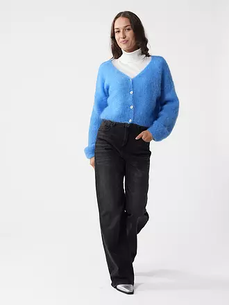 AMERICAN DREAMS | Cardigan Cropped Fit CORNELIA | blau