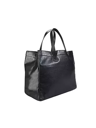 ANINE BING | Ledertasche - Shopper RIO Large | schwarz