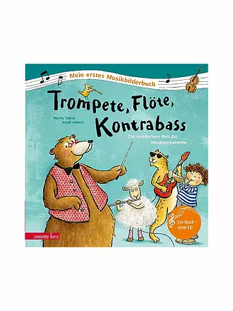 ANNETTE BETZ VERLAG | Buch - Trompete, Flöte, Kontrabass mit Audio CD | 