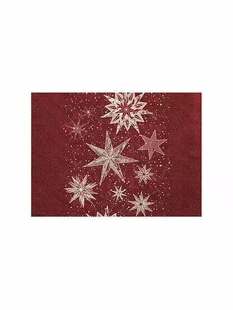 APELT | Tischset CHRISTMAS GLAM 35x48cm Bordeaux | creme