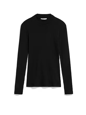 ARMEDANGELS | Langarmshirt FATIMAA | schwarz