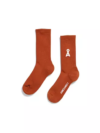 ARMEDANGELS | Socken SAAMU white | orange