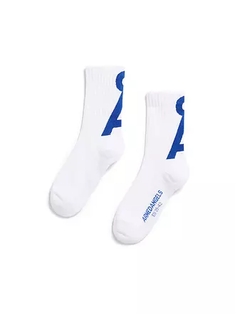 ARMEDANGELS | Socken SAAMUS white-dynamo blue | hellblau