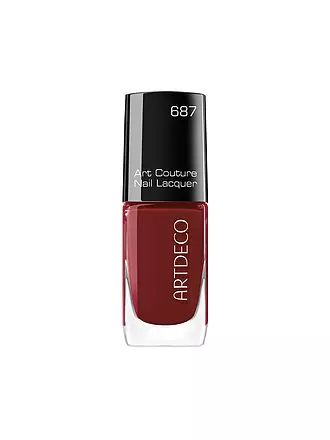 ARTDECO | Nagellack - Art Couture Nail Lacquer ( 715 Pink Gerbera ) | dunkelrot