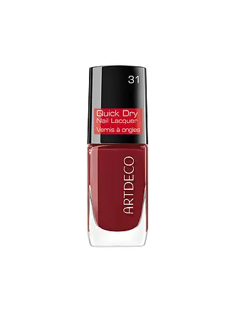 ARTDECO | Nagellack - Quick Dry Nail Lacquer ( 82 delicate romance ) | dunkelrot