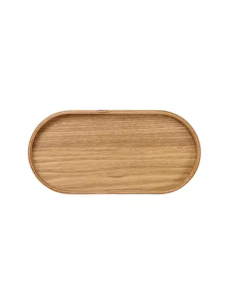 ASA SELECTION | Holztablett oval 23x11cm Weidenholz Braun | braun