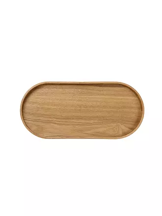 ASA SELECTION | Holztablett oval 35,5x16,5cm Weidenholz  Braun | braun