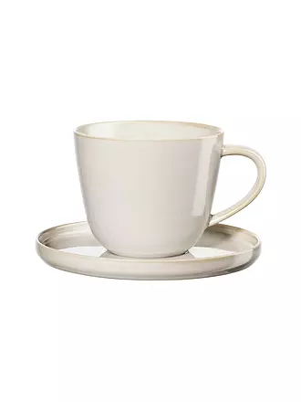 ASA SELECTION | Kaffeetasse mit Untertasse COPPA 0,25l Tofu | 