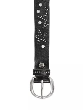 B.BELT | Ledergürtel STARLA | schwarz