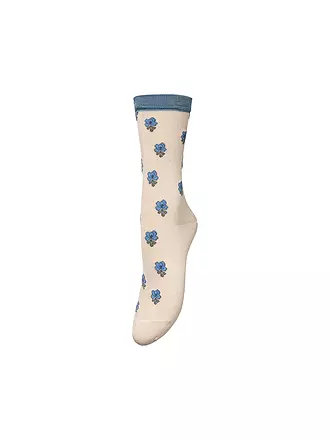 BECKSÖNDERGAARD | Damen Socken LEAVY VISCA Cement Beige | braun