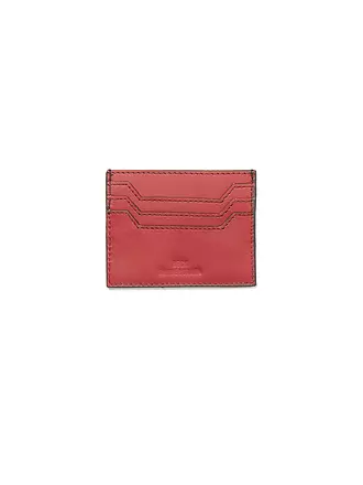 BECKSÖNDERGAARD | Kartenetui GLOSSY CARD HOLDER Dusty Cedar Red | braun