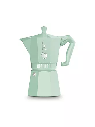 BIALETTI | Espressokocher EXCLUSIVE MOKA 3 Tassen Gruen | rosa