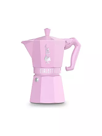 BIALETTI | Espressokocher EXCLUSIVE MOKA 3 Tassen Gruen | rosa