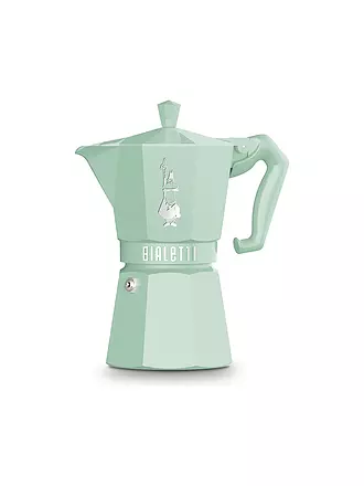 BIALETTI | Espressokocher EXCLUSIVE MOKA 6 Tassen Creme | hellgrün