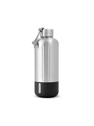 BLACK+BLUM | Isolierflasche EXPLORER 0,85l Schwarz/Edelstahl | olive