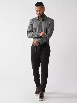 BOSS | Hemd Slim Fit ROAN | schwarz