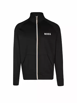 BOSS | Loungewear Jacke | schwarz