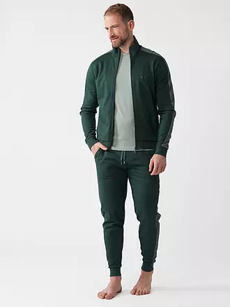 BOSS | Loungewear Jogginghose | dunkelgrün