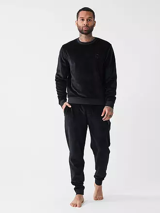 BOSS | Loungewear Sweater | schwarz