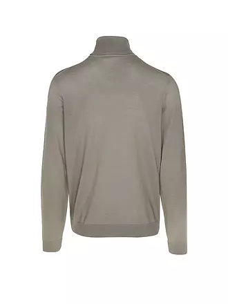 BOSS | Rollkragenpullover Slim Fit MUSSO | hellgrün