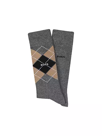 BOSS | Socken 2er Pkg dark blue | grau