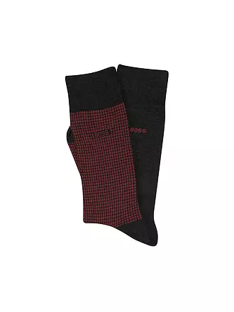 BOSS | Socken 2er Pkg. charcoal | dunkelgrün