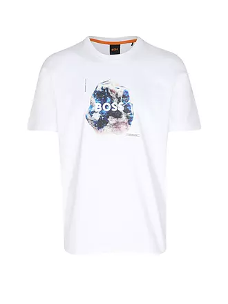 BOSS | T-Shirt TE_MOON | weiss