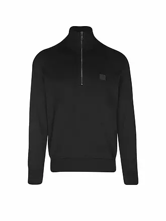 BOSS | Troyer Pullover KANOBIX | schwarz