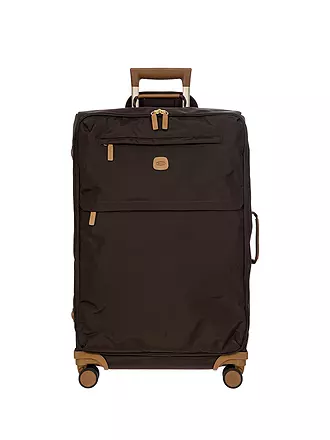 BRICS | Trolley weich X-TRAVEL 71cm Brown | orange