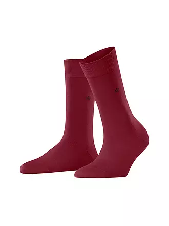 BURLINGTON | Damen Socken BLOOMSBURY 36-41 berry | beere