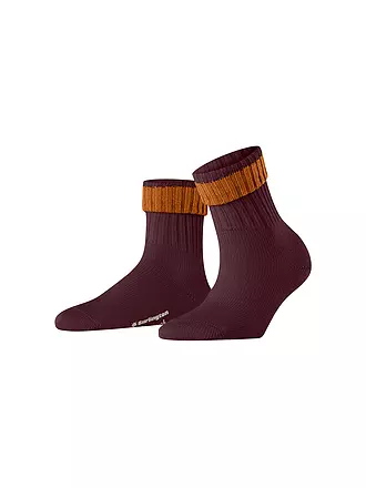 BURLINGTON | Damen Socken PLYMOUTH 36-41 cactus | dunkelrot