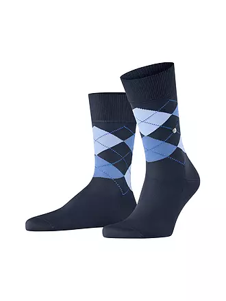 BURLINGTON | Herren Socken 40-46 MANCHESTER shamrock | dunkelblau