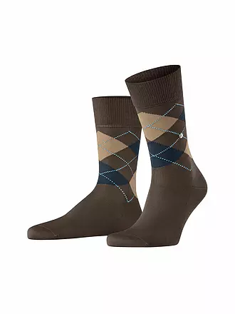 BURLINGTON | Herren Socken 40-46 MANCHESTER shamrock | braun