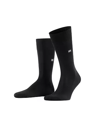 BURLINGTON | Herren Socken DUBLIN SO 40-46 gravel | schwarz